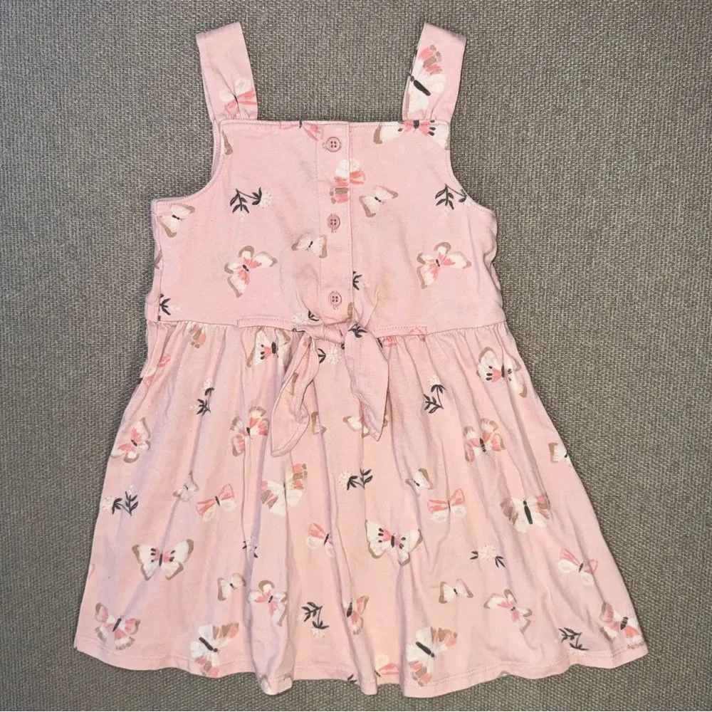 Carter's size 3t Light Pink Butterfly Dress